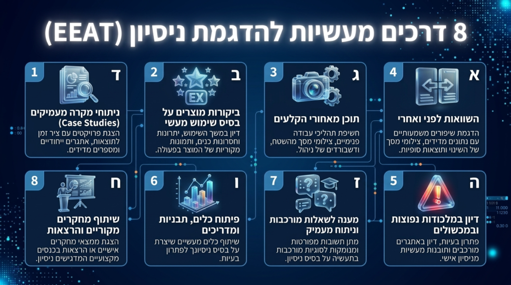 8 דרכים ושיטות